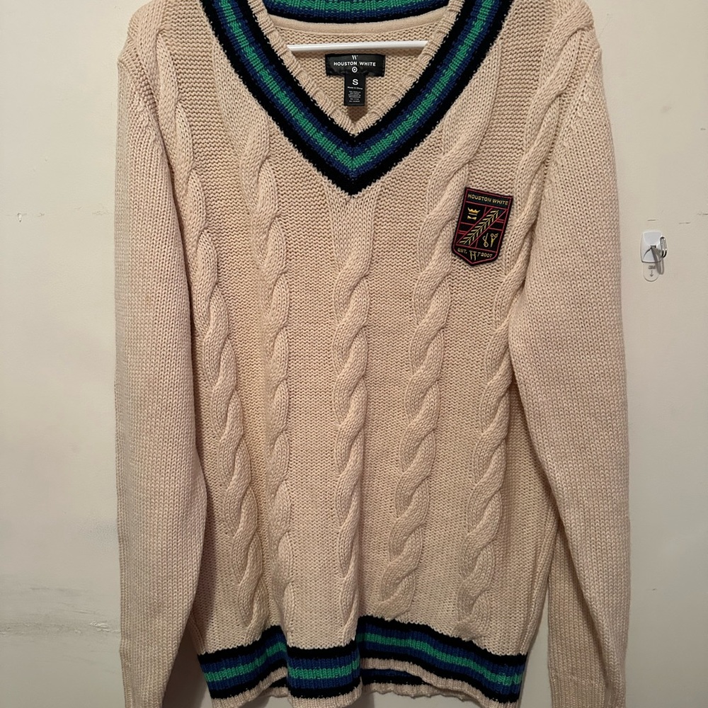 Target X Huston White knit Sweater Unisex Small